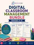 Digital Classroom Management Bundle | Grades 4–8